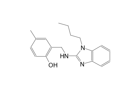 2-{[(1-butyl-1H-benzimidazol-2-yl)amino]methyl}-4-methylphenol