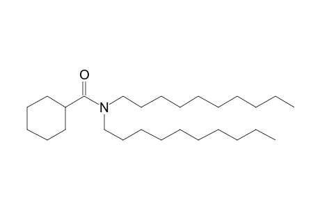 Cyclohexanecarboxamide, N,N-didecyl-