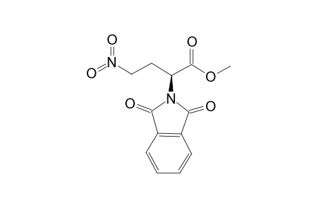 2-(1,3-dioxo-2-isoindolyl)-4-nitrobutanoic acid methyl ester
