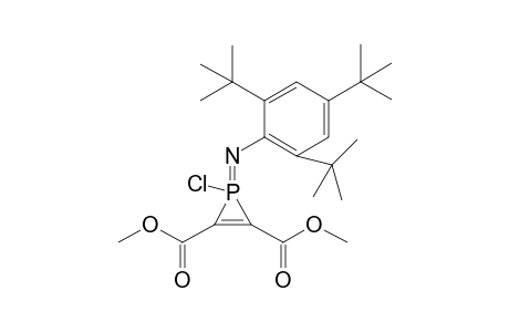 1-Chloro-1-(2',4',6'-tri-t-butylphenylimino))-2,3-bis(methoxycarbonyl)-.lambda(5).-phosphirene