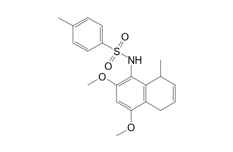 1-Methyl-5,7-dimethoxy-8-(tosylamino)-1,4-dihydronaphthalene