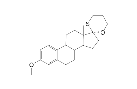 (S)-3-Methoxy-17,17-(3-oxathian-2-yl)estra-1,3,5(10)-triene
