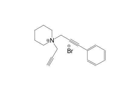 1-(3-phenyl-2-propynyl)-1-(2-propynyl)piperidinium bromide