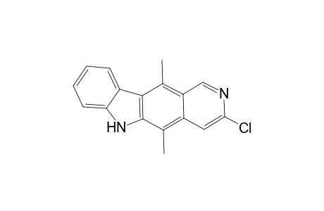 3-Chloranyl-5,11-dimethyl-6H-pyrido[4,3-b]carbazole