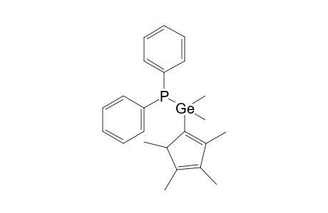 Dimethyl(tetramethylcyclopentadienyl)germyl-diphenylphosphane