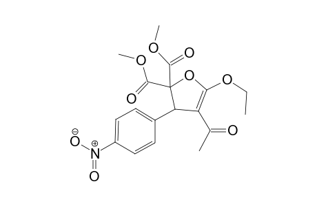 Dimethyl 4-Acetyl-5-ethoxy-3-(4-nitrophenyl)furan-2,2(3H)-dicarboxylate