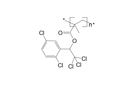 Poly[1-(2,5-dichlorophenyl)-2,2,2-trichloroethyl methacrylate]