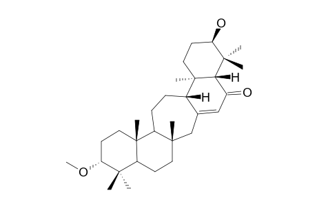 3-ALPHA-METHOXY-21-BETA-HYDROXYSERRAT-14-EN-16-ONE