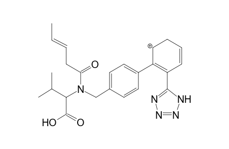 Valsartan-M/artifact (HO- -H20) MS2