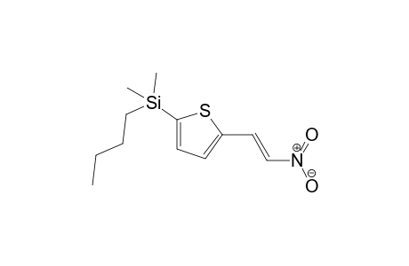 1-(5-Dimethylbutylsilyl-2-thienyl)nitroethene