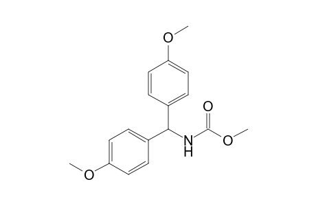Methyl N-[bis(4-methoxyphenyl)methyl]carbamate