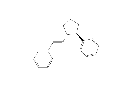 trans-1-Phenyl-2-((E)-2-phenylethenyl)cyclopentane