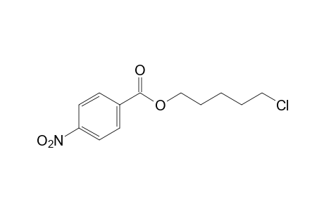 p-nitrobenzoic acid, 5-chloropentyl ester