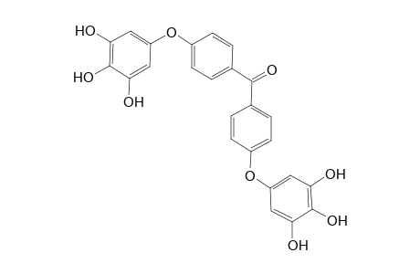 bis[4-(3,4,5-trihydroxyphenoxy)phenyl]methanone