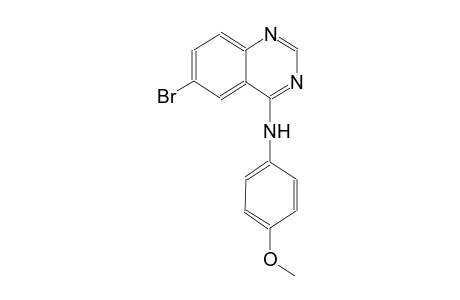 4-quinazolinamine, 6-bromo-N-(4-methoxyphenyl)-