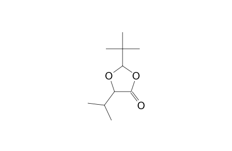 1,3-Dioxolan-4-one, 2-(1,1-dimethylethyl)-5-(1-methylethyl)-, (2S-cis)-