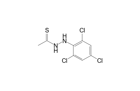 Ethanethioic acid, 2-(2,4,6-trichlorophenyl)hydrazide
