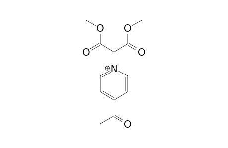 4-ACETYLPYRIDINIUM-BIS-(METHOXYCARBONYL)-METHYLIDE