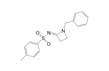 (NE)-4-methyl-N-[1-(phenylmethyl)-2-azetidinylidene]benzenesulfonamide
