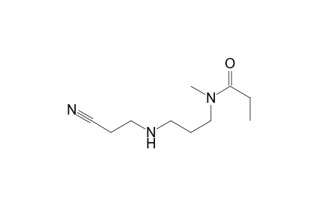 Propanamide, N-[3-[(2-cyanoethyl)amino]propyl]-N-methyl-