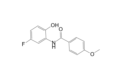 N-(5-Fluoro-2-hydroxyphenyl)-4-methoxybenzamide