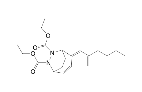 (Z)-Diethyl 4-(2-methylenehexylidene)-6,7-diazabicyclo[3.2.2]non-2-en-6,7-dicarboxylate