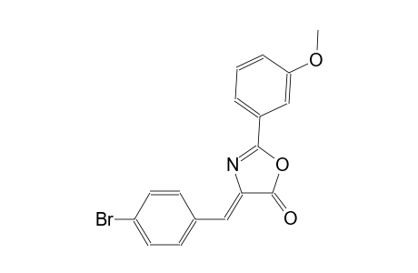 5(4H)-oxazolone, 4-[(4-bromophenyl)methylene]-2-(3-methoxyphenyl)-,(4Z)-
