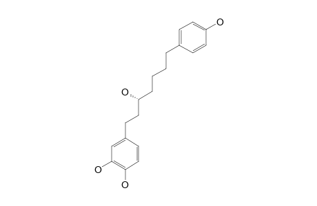 (3R)-1-(3,4-DIHYDROXYPHENYL)-7-(4-HYDROXYPHENYL)-HEPTAN-3-OL