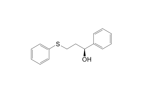 (S)-1-Phenyl-3-phenylsulfanylpropanol