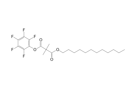 Dimethylmalonic acid, dodecyl pentafluorophenyl ester