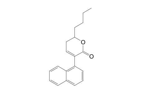 2-Butyl-5-(1-naphthalenyl)-2,3-dihydropyran-6-one