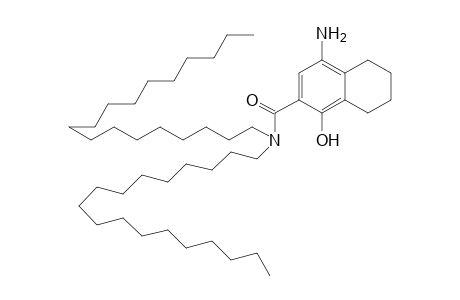 2-Naphthalenecarboxamide, 4-amino-5,6,7,8-tetrahydro-1-hydroxy-N,N-dioctadecyl-