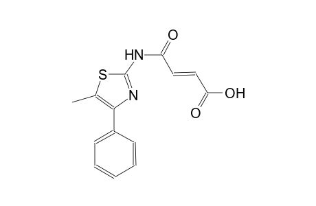 (2E)-4-[(5-methyl-4-phenyl-1,3-thiazol-2-yl)amino]-4-oxo-2-butenoic acid