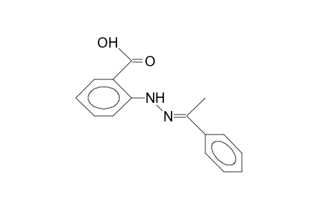 Acetophenone 2-carboxyphenyl-hydrazone