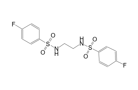 4-fluoro-N-(2-{[(4-fluorophenyl)sulfonyl]amino}ethyl)benzenesulfonamide