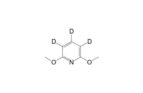 2,6-Dimethoxypyridine-3,4,5-d3