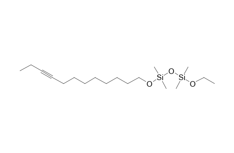 Silane, dimethyldimethyl((dodec-9-ynyloxy)silyloxy)ethoxy-