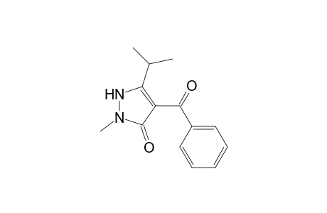 4-Benzoyl-3-isopropyl-1-methyl-5-pyrazolone