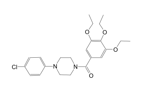 1-(4-chlorophenyl)-4-(3,4,5-triethoxybenzoyl)piperazine