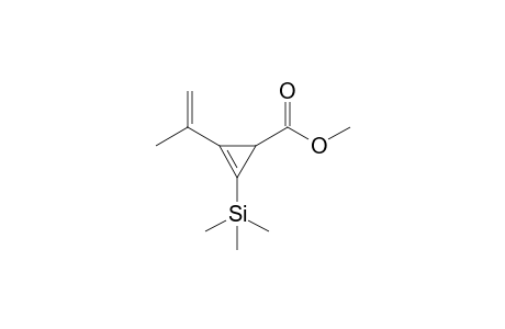 2-(1-Methylethenyl)-3-trimethylsilyl-1-cycloprop-2-enecarboxylic acid methyl ester