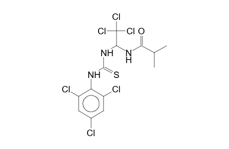 1-(2,2,2-Trichloro-1-isobutyramidoethyl)-3-(2,4,6-trichlorophenyl)-2-thiourea