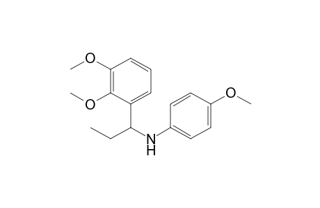 N-(4-Methoxyphenyl)-N-[1-(2,3-dimethoxyphenyl)propyl]amine