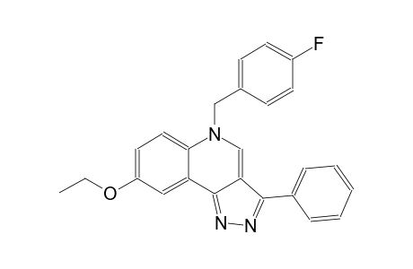 5H-pyrazolo[4,3-c]quinoline, 8-ethoxy-5-[(4-fluorophenyl)methyl]-3-phenyl-