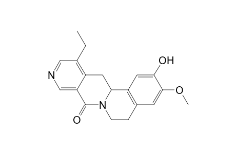 8H-Isoquino[2,1-b][2,7]naphthyridin-8-one, 12-ethyl-5,6,13,13a-tetrahydro-2-hydroxy-3-methoxy-, (.+-.)-