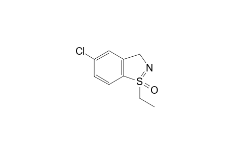 5-Chloro-1-ethyl-3H-1.lambda.4-benzo[d]isothiazole 1-oxide