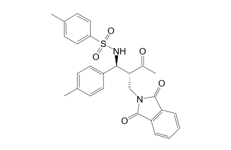 N-((1S,2R)-2-((1,3-dioxoisoindolin-2-yl)methyl)-3-oxo-1-(p-tolyl)butyl)-4-methylbenzenesulfonamide