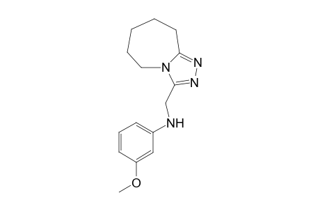 3-Methoxy-N-{5H,6H,7H,8H,9H-[1,2,4]triazolo[3,4-a]azepin-3-ylmethyl}aniline
