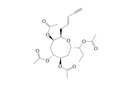 (3Z,6R*,7R*,9R*,10R*,12S*,13R*)-6:12-EPOXY-7,9,10,13-TETRAACETOXY-PENTADEC-3-EN-1-YNE