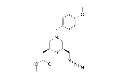 METHYL-3,7-ANHYDRO-5-AZA-8-AZIDO-5-PARA-METHOXYBENZYL-2,4,5,6,8-PENTADEOXY-D-GLYCERO-D-ALLO-OCTONATE