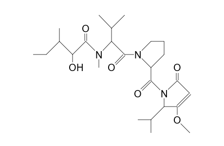 N-(2-Hydroxy-3-methylpentanoyl-N-methylvalyl-prolyl)-4-methoxy-5-isopropyl-3-pyrrolin-2-one